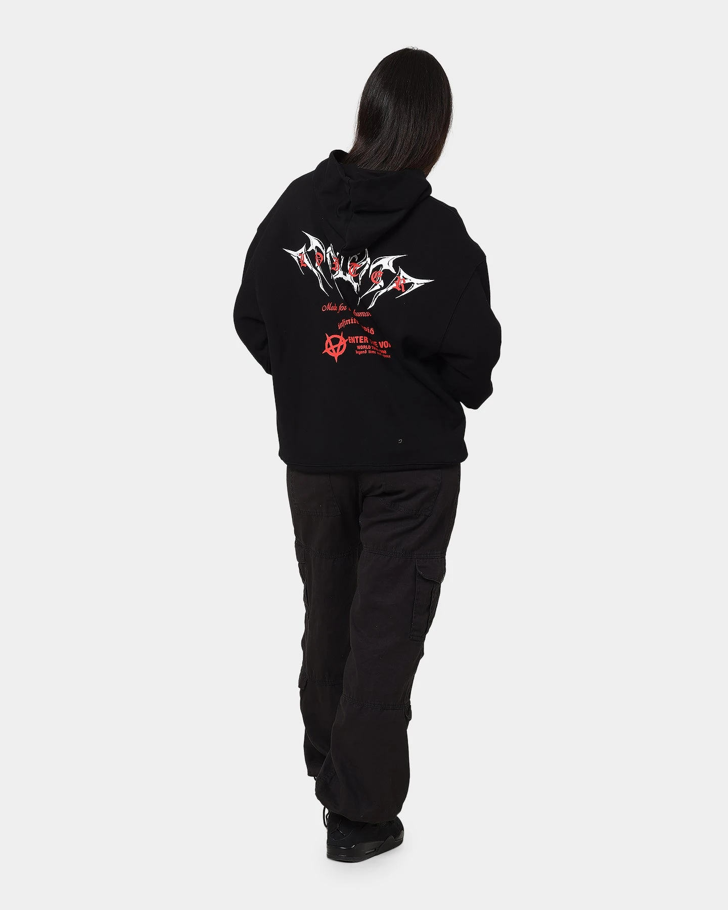 Loiter Infinite Void Hoodie Black Loiter Infinite Void Hoodie Black -Mitchell & Ness Shop 02038807 YB001 womens 0080