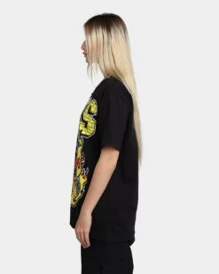 Rats Get Fat Rats Hellcat T-Shirt Black -Mitchell & Ness Shop 02038818 YB001 womens 060