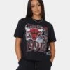 Mitchell & Ness Women's Chicago Bulls Vintage '91 Finals T-Shirt Faded Black