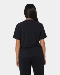 Mitchell & Ness Women's Chicago Bulls Vintage '91 Finals T-Shirt Faded Black -Mitchell & Ness Shop 02038861 YB554 womens 0040