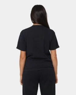 Mitchell & Ness Women's Los Angeles Lakers Vintage '91 Finals T-Shirt Faded Black -Mitchell & Ness Shop 02038862 YB554 womens 0040