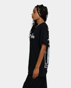 Rats Get Fat Rats Magic T-Shirt Black -Mitchell & Ness Shop 02038899 YB001 womens 0070