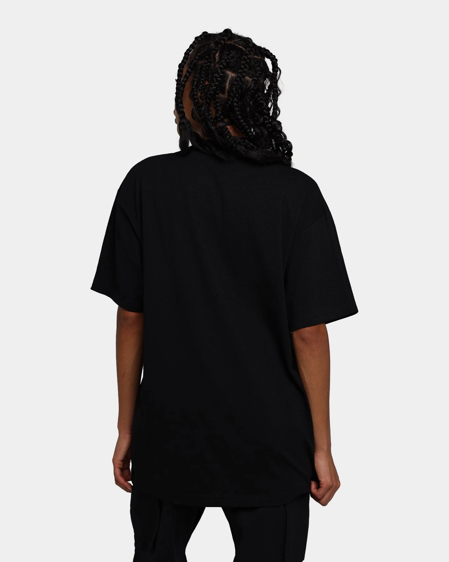 Rats Get Fat Throwing Hands T-Shirt Black Rats Get Fat Throwing Hands T-Shirt Black -Mitchell & Ness Shop 02038904 YB001 womens 0040