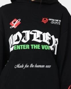 Loiter Void Multi Logo Hoodie Black/Multi 5 Loiter Void Multi Logo Hoodie Black/Multi -Mitchell & Ness Shop 02039040 YB453 womens 0040