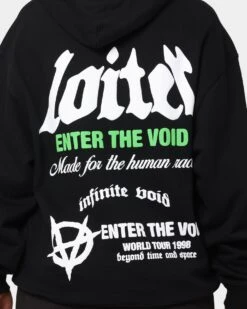 Loiter Void Multi Logo Hoodie Black/Multi 6 Loiter Void Multi Logo Hoodie Black/Multi -Mitchell & Ness Shop 02039040 YB453 womens 0050