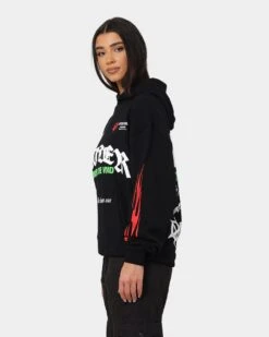 Loiter Void Multi Logo Hoodie Black/Multi 8 Loiter Void Multi Logo Hoodie Black/Multi -Mitchell & Ness Shop 02039040 YB453 womens 0070