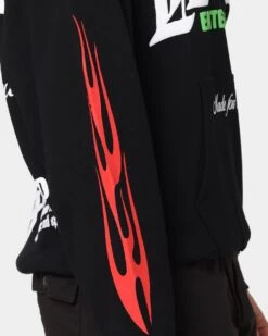 Loiter Void Multi Logo Hoodie Black/Multi 10 Loiter Void Multi Logo Hoodie Black/Multi -Mitchell & Ness Shop 02039040 YB453 womens 0090