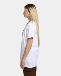 Rats Get Fat Brick T-Shirt White -Mitchell & Ness Shop 02039069 YW100 womens 060