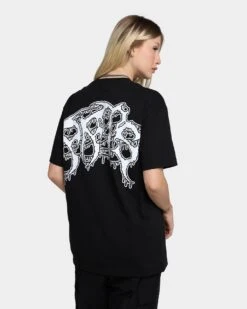 Rats Get Fat X Funeral French FF Car T-Shirt Black