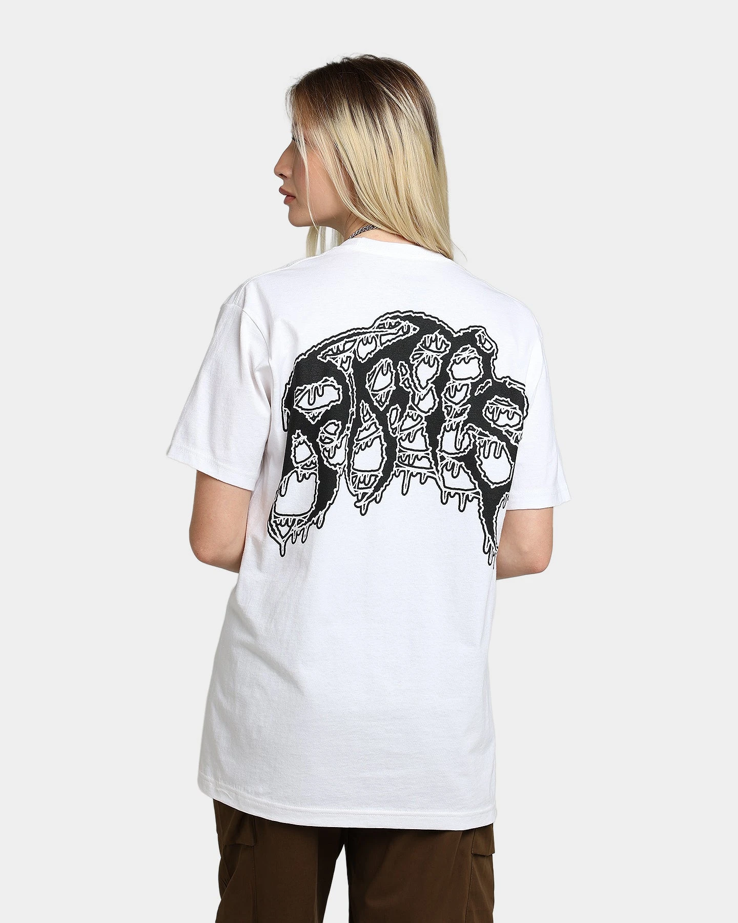 Rats Get Fat X Funeral French FF Car T-Shirt White Rats Get Fat X Funeral French FF Car T-Shirt White -Mitchell & Ness Shop 02039072 YW100 womens 010