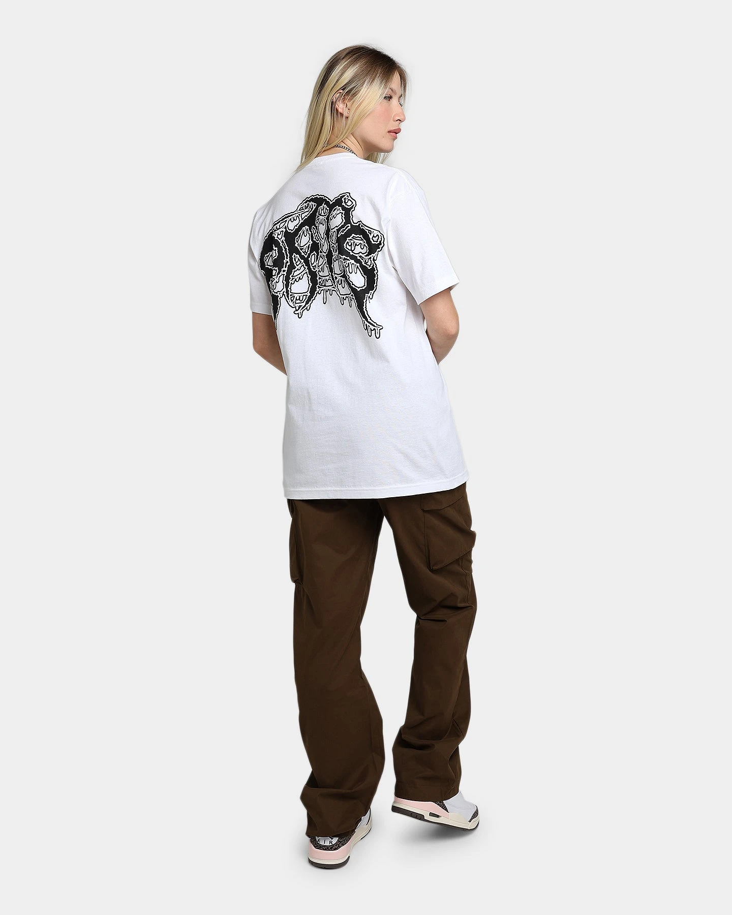 Rats Get Fat X Funeral French FF Car T-Shirt White Rats Get Fat X Funeral French FF Car T-Shirt White -Mitchell & Ness Shop 02039072 YW100 womens 020