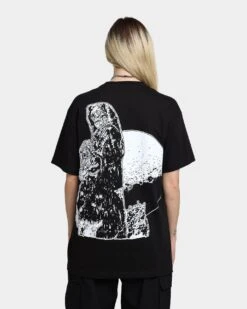 Rats Get Fat X Funeral French FF Reaper T-Shirt Black -Mitchell & Ness Shop 02039073 YB001 womens 040