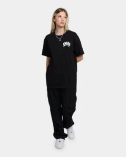 Rats Get Fat X Funeral French FF Reaper T-Shirt Black -Mitchell & Ness Shop 02039073 YB001 womens 070