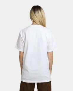 Rats Get Fat Throwing Hands T-Shirt White 5 Rats Get Fat Throwing Hands T-Shirt White -Mitchell & Ness Shop 02039077 YW100 womens 040