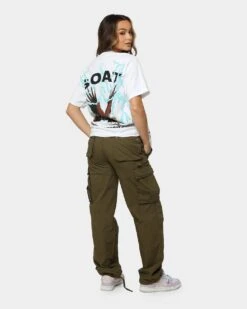 Goat Crew American Muscle T-Shirt White 7 Goat Crew American Muscle T-Shirt White -Mitchell & Ness Shop 02039118 YW100 womens 060