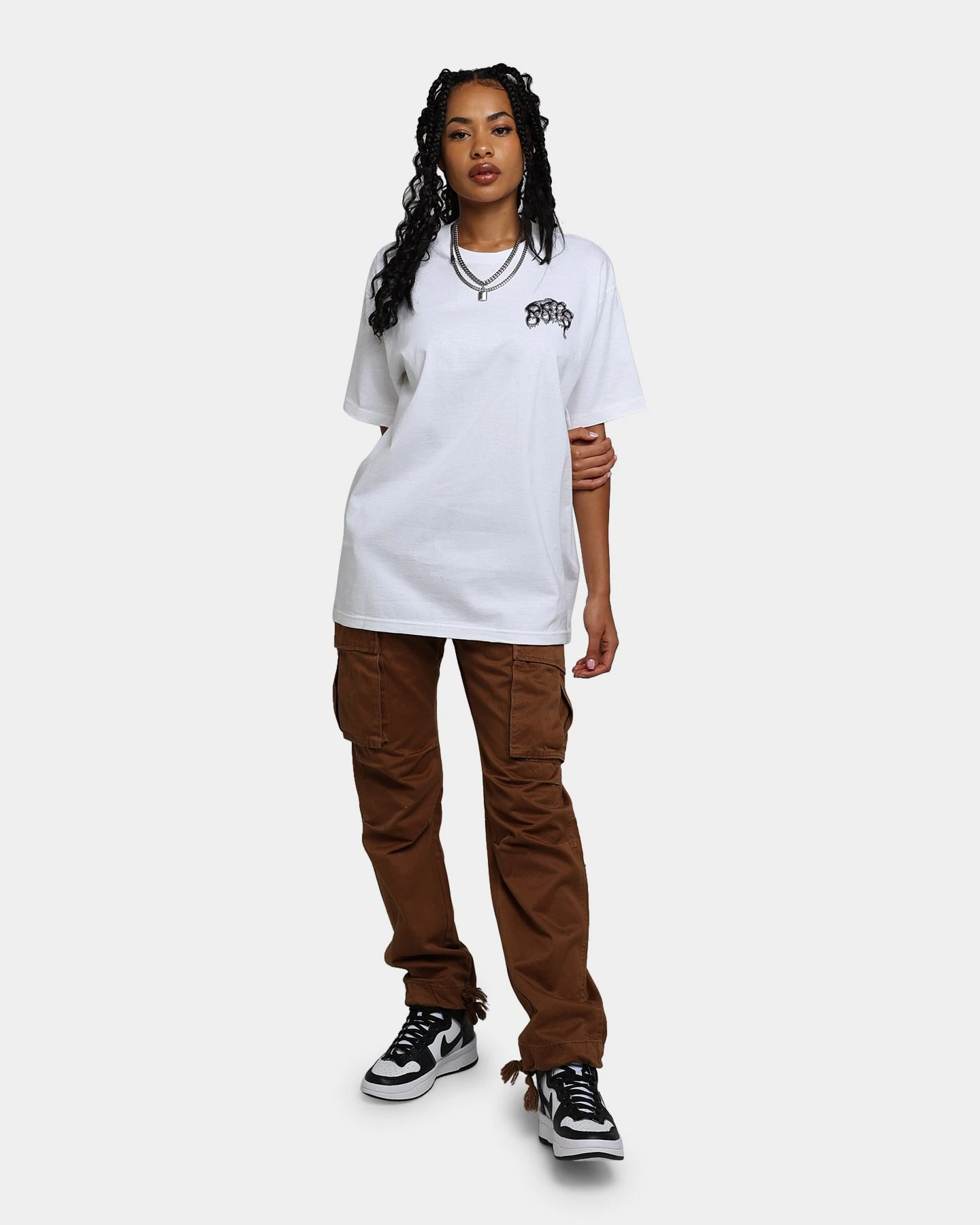 Rats Get Fat Rats Logo T-Shirt White Rats Get Fat Rats Logo T-Shirt White -Mitchell & Ness Shop 02039130 YW100 womens 0020