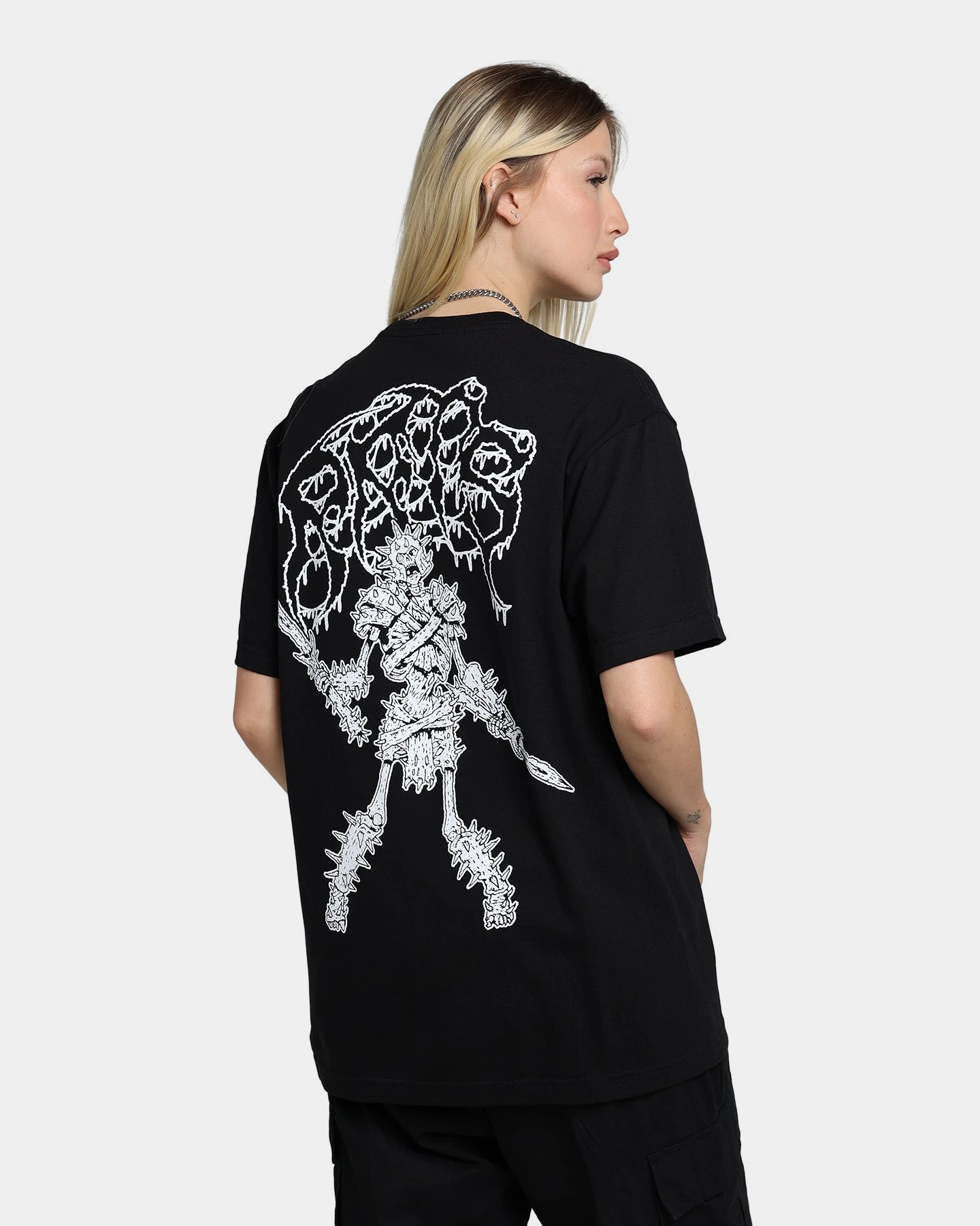 Rats Get Fat X Funeral French Rats Warrior T-Shirt Black Rats Get Fat X Funeral French Rats Warrior T-Shirt Black -Mitchell & Ness Shop 02039133 YB001 womens 0010