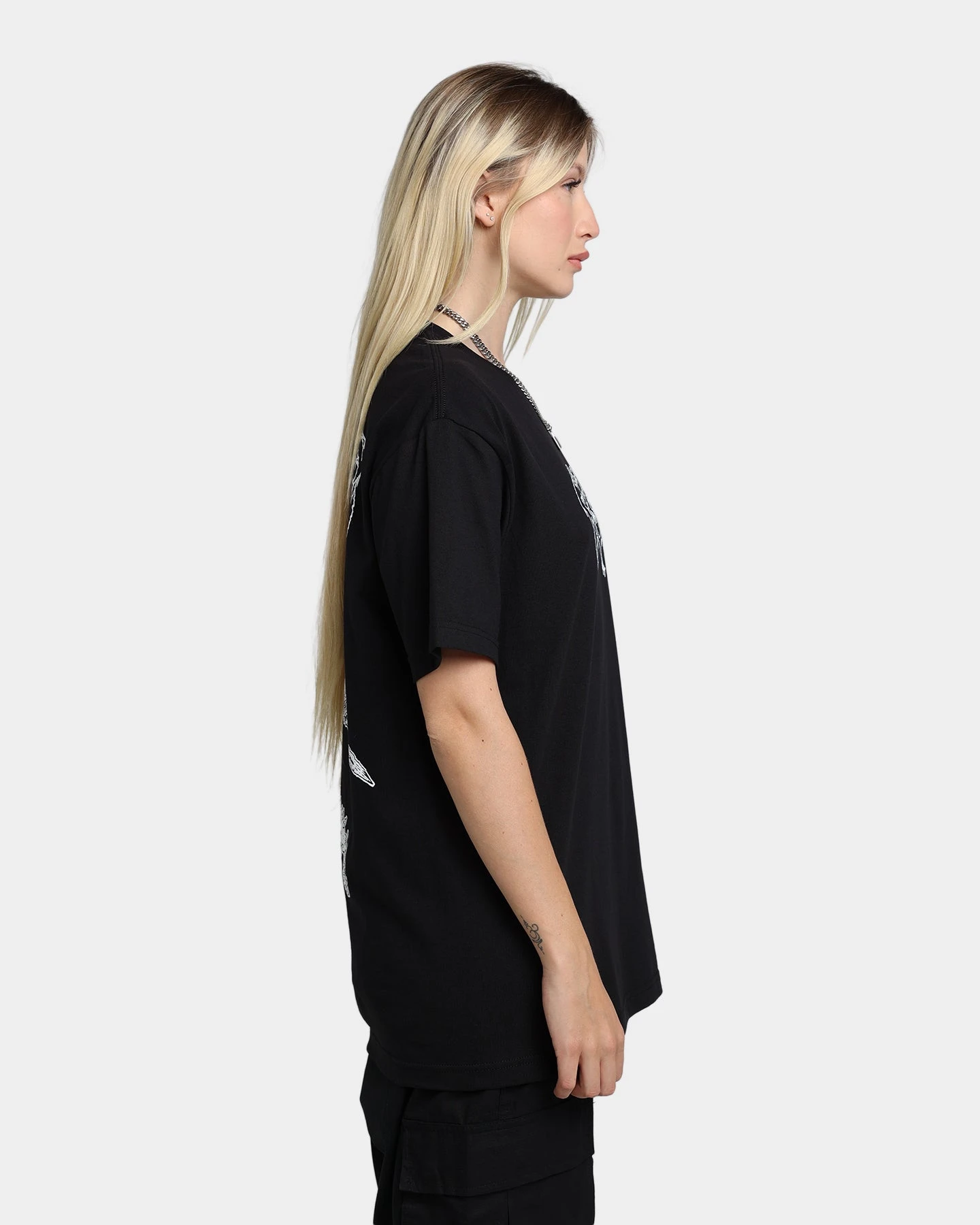 Rats Get Fat X Funeral French Rats Warrior T-Shirt Black Rats Get Fat X Funeral French Rats Warrior T-Shirt Black -Mitchell & Ness Shop 02039133 YB001 womens 0050