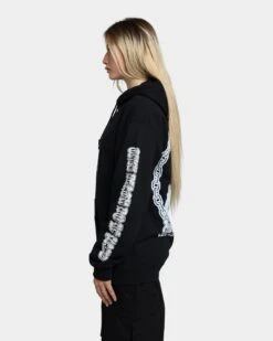 Rats Get Fat Till Death Hoodie Black 8 Rats Get Fat Till Death Hoodie Black -Mitchell & Ness Shop 02039136 YB001 womens 060