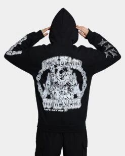 Rats Get Fat Till Death Hoodie Black 9 Rats Get Fat Till Death Hoodie Black -Mitchell & Ness Shop 02039136 YB001 womens 070
