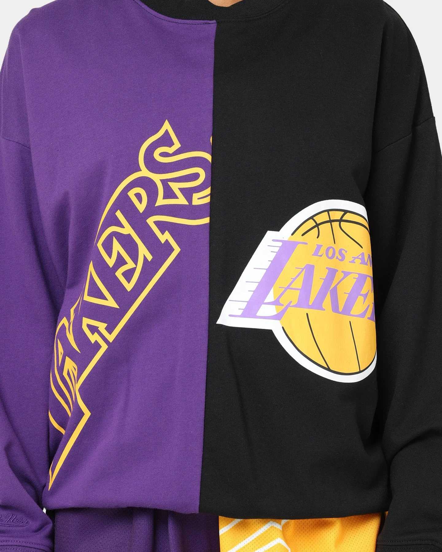 Mitchell & Ness Women's Los Angeles Lakers Big Face 5.0 Crewneck Purple Mitchell & Ness Women's Los Angeles Lakers Big Face 5.0 Crewneck Purple -Mitchell & Ness Shop 02039152 YP200 womens 0030