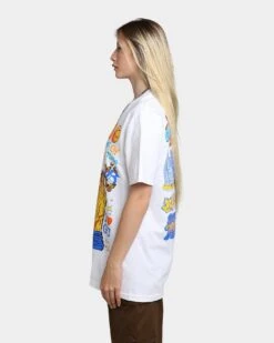 Goat Crew State Of Mind All Over T-Shirt White 7 Goat Crew State Of Mind All Over T-Shirt White -Mitchell & Ness Shop 02039226 YW100 womens 060