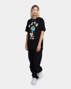 Rats Get Fat FTW T-Shirt Black -Mitchell & Ness Shop 02039339 YB001 womens 020