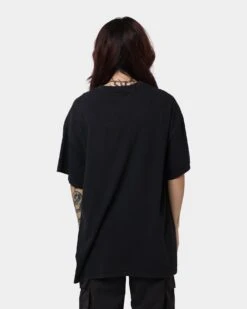 Goat Crew X Tai Tuivasa Bam Bam Vintage T-Shirt Washed Black -Mitchell & Ness Shop 02039928 YW607 womens 0040