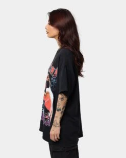 Goat Crew X Tai Tuivasa Bam Bam Vintage T-Shirt Washed Black -Mitchell & Ness Shop 02039928 YW607 womens 0060