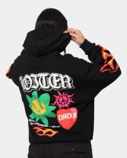 Loiter Euphoric Hoodie Black