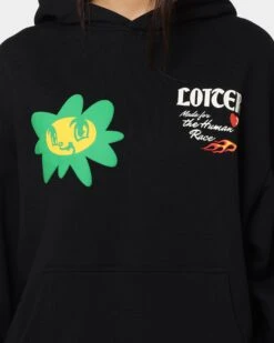 Loiter Euphoric Hoodie Black -Mitchell & Ness Shop 02039931 YB001 womens 0040