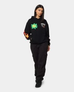 Loiter Euphoric Hoodie Black -Mitchell & Ness Shop 02039931 YB001 womens 0080