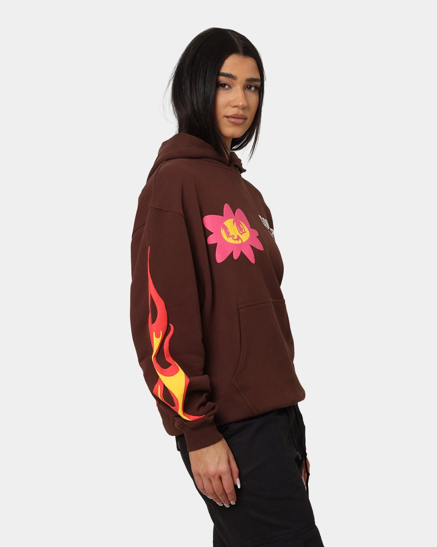Loiter Euphoric Hoodie Brown Loiter Euphoric Hoodie Brown -Mitchell & Ness Shop 02039931 YX300 womens 0060
