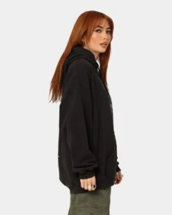 American Thrift X Robot Chicken Robot Chicken Vintage Hoodie Black Wash 7 American Thrift X Robot Chicken Robot Chicken Vintage Hoodie Black Wash -Mitchell & Ness Shop 02039945 YB295 womens 0060