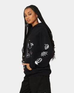Rats Get Fat No Hope Hoodie Black -Mitchell & Ness Shop 02039978 YB001 womens 0060