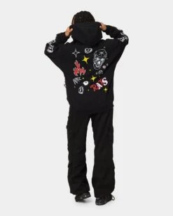 Rats Get Fat No Hope Hoodie Black -Mitchell & Ness Shop 02039978 YB001 womens 0070