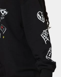 Rats Get Fat No Hope Hoodie Black -Mitchell & Ness Shop 02039978 YB001 womens 0090