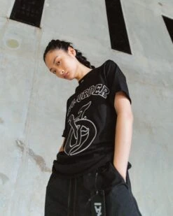 The Anti Order Antidote Symmetry T-Shirt Black -Mitchell & Ness Shop 02039991 YB001 womens 0025