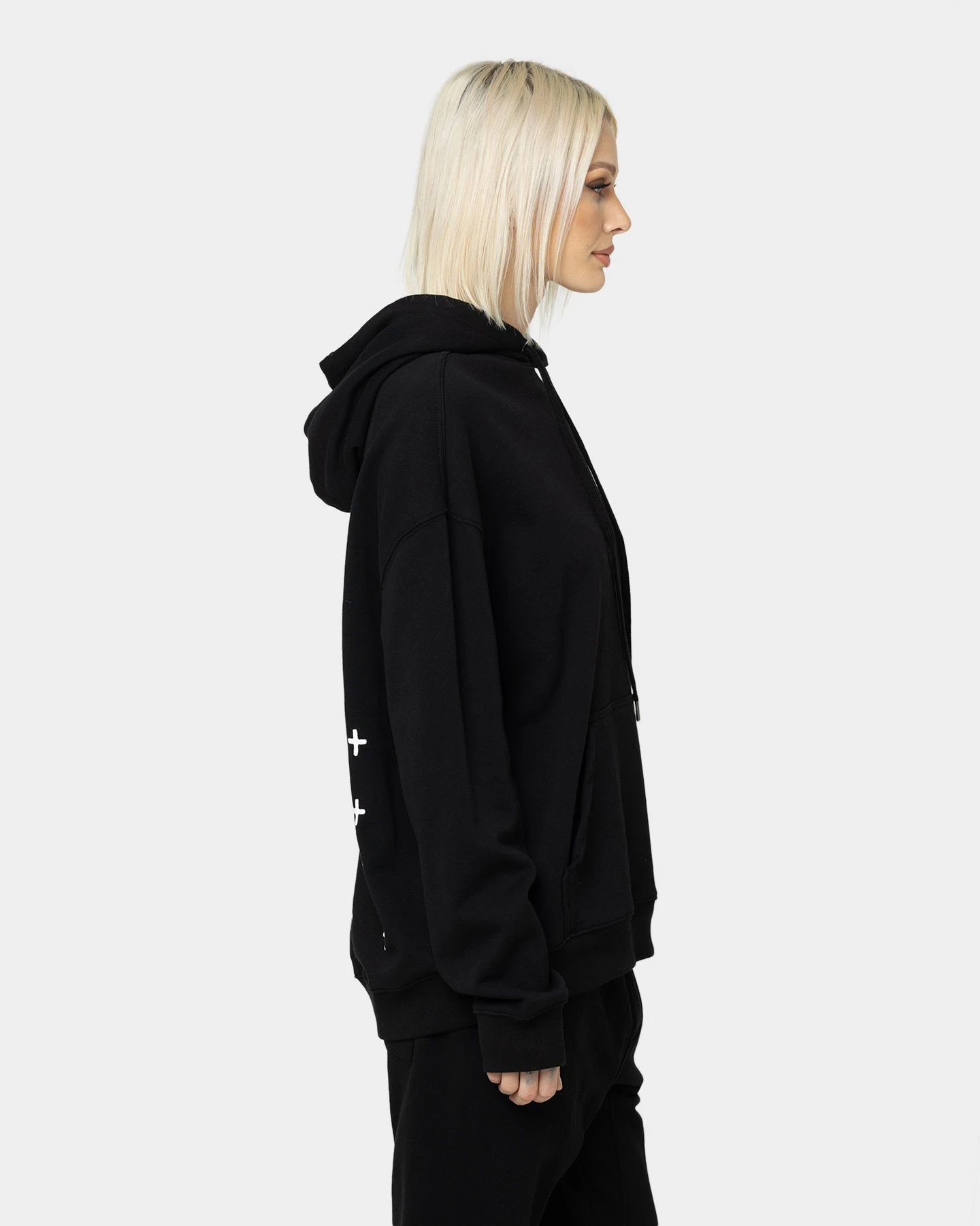 KSUBI 4X4 Biggie Hoodie Black KSUBI 4X4 Biggie Hoodie Black -Mitchell & Ness Shop 02040016 YB001 womens 0060