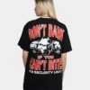 Rats Get Fat Don't Bark T-Shirt Black 1 Rats Get Fat Don't Bark T-Shirt Black -Mitchell & Ness Shop 02040131 YB001 womens 0010