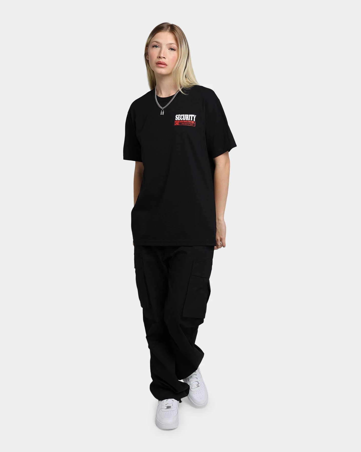 Rats Get Fat Don't Bark T-Shirt Black Rats Get Fat Don't Bark T-Shirt Black -Mitchell & Ness Shop 02040131 YB001 womens 0030