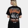 Rats Get Fat Funeral Home T-Shirt Black -Mitchell & Ness Shop 02040133 YB001 womens 0010