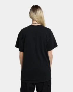 Goat Crew Goat Crew World Champs Vintage T-Shirt Washed Black 5 Goat Crew Goat Crew World Champs Vintage T-Shirt Washed Black -Mitchell & Ness Shop 02040203 YW607 womens 040