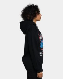 Rats Get Fat Highway To Hell Hoodie Black -Mitchell & Ness Shop 02040483 YB001 womens 0050