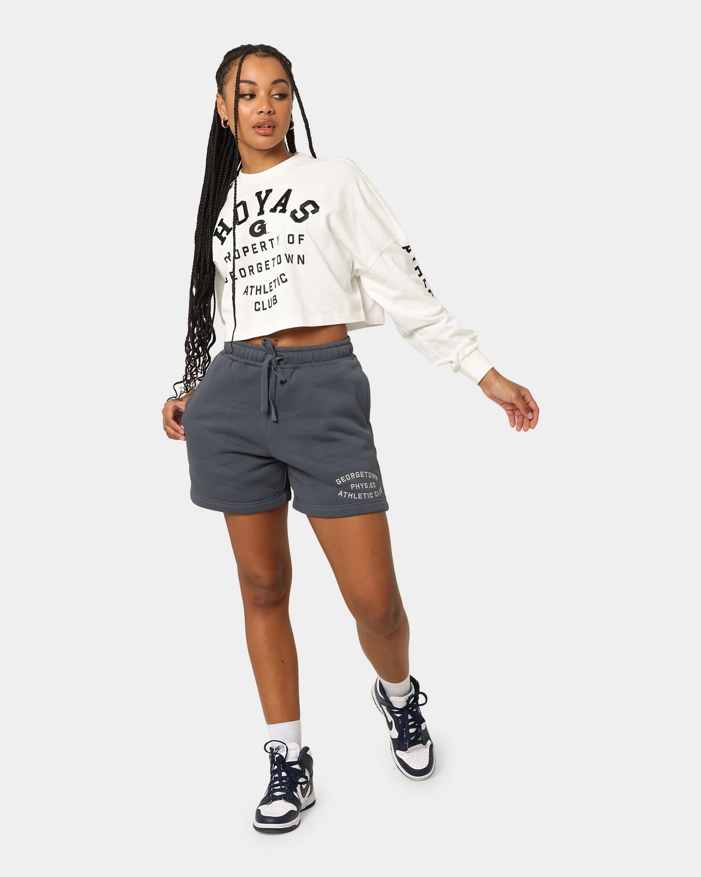 National Collegiate Athletic Association Georgetown Hoyas Women's Athletics T-Shirt Vintage White National Collegiate Athletic Association Georgetown Hoyas Women's Athletics T-Shirt Vintage White -Mitchell & Ness Shop 02040863 YV003 womens 0020