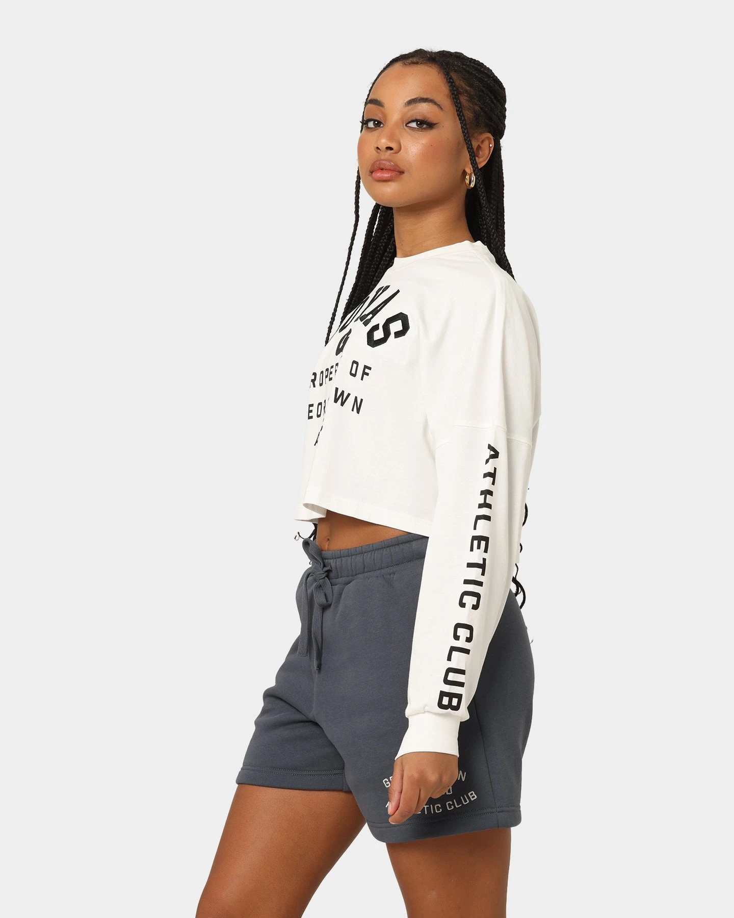 National Collegiate Athletic Association Georgetown Hoyas Women's Athletics T-Shirt Vintage White National Collegiate Athletic Association Georgetown Hoyas Women's Athletics T-Shirt Vintage White -Mitchell & Ness Shop 02040863 YV003 womens 0060