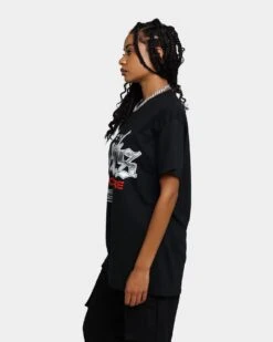 Rats Get Fat Guilty Pleasures Hardcore T-Shirt Black -Mitchell & Ness Shop 02041019 YB001 womens 0060