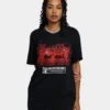 Rats Get Fat Guilty Pleasures Splat T-Shirt Black -Mitchell & Ness Shop 02041021 YB001 womens 0010