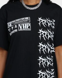 Rats Get Fat Guilty Pleasures VHP T-Shirt Black -Mitchell & Ness Shop 02041023 YB001 womens 0030