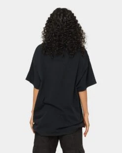 American Thrift X Robotech VFIJ Vintage T-Shirt Washed Black -Mitchell & Ness Shop 02041028 YW607 womens 0040